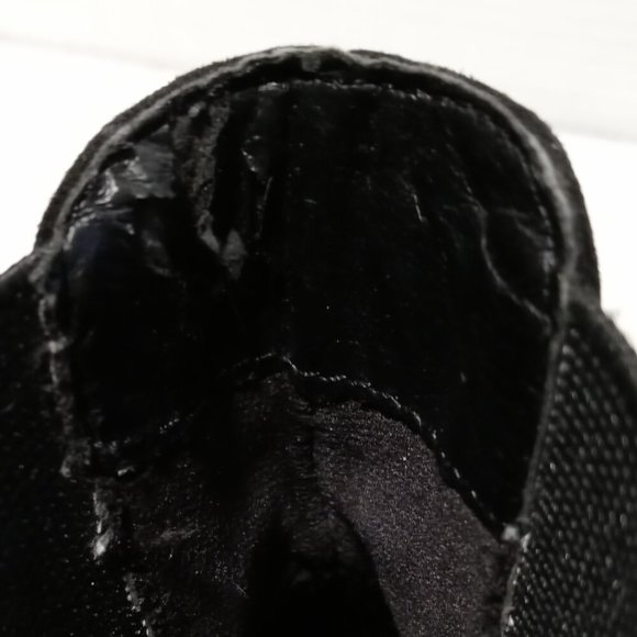 Groove Candace Faux Leather Gold Leaf Cowboy Boots Booties Ankle Boots Women Sz - Picture 12 of 14